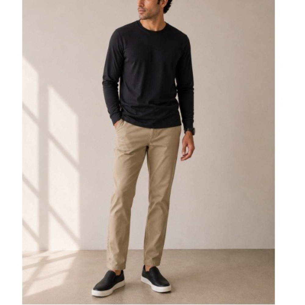 Lululemon Men's Black Metal Vent Tech Stretch Long Sleeve T-shirt Size M